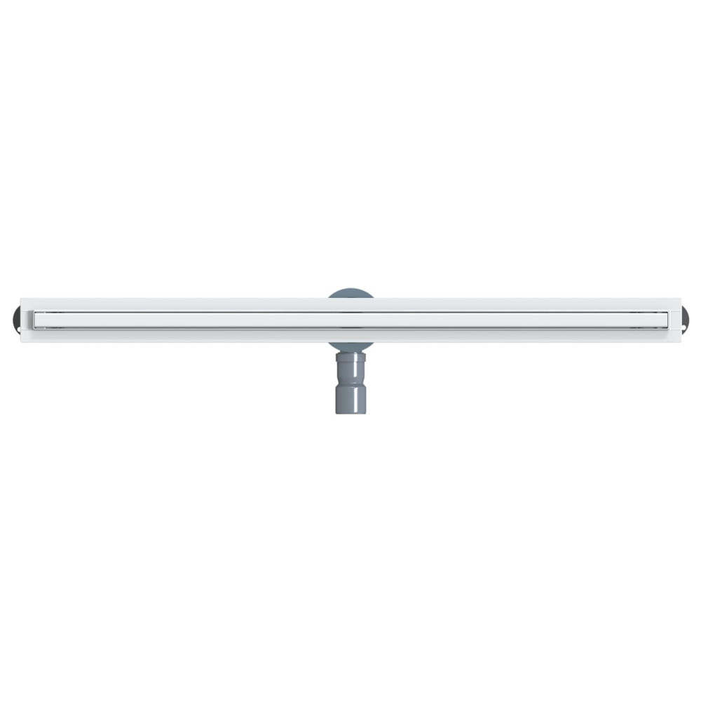 Produktbild för 360° Duschavlopp med smal modell Silver 100 cm