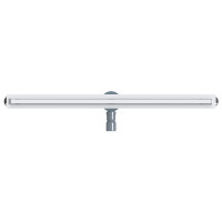Produktbild för 360° Duschavlopp med smal modell Silver 100 cm