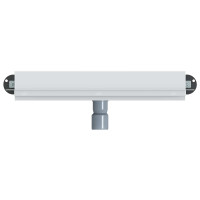 Produktbild för Väggmonterat duschavlopp Silver 50 cm Rostfritt Stål 304