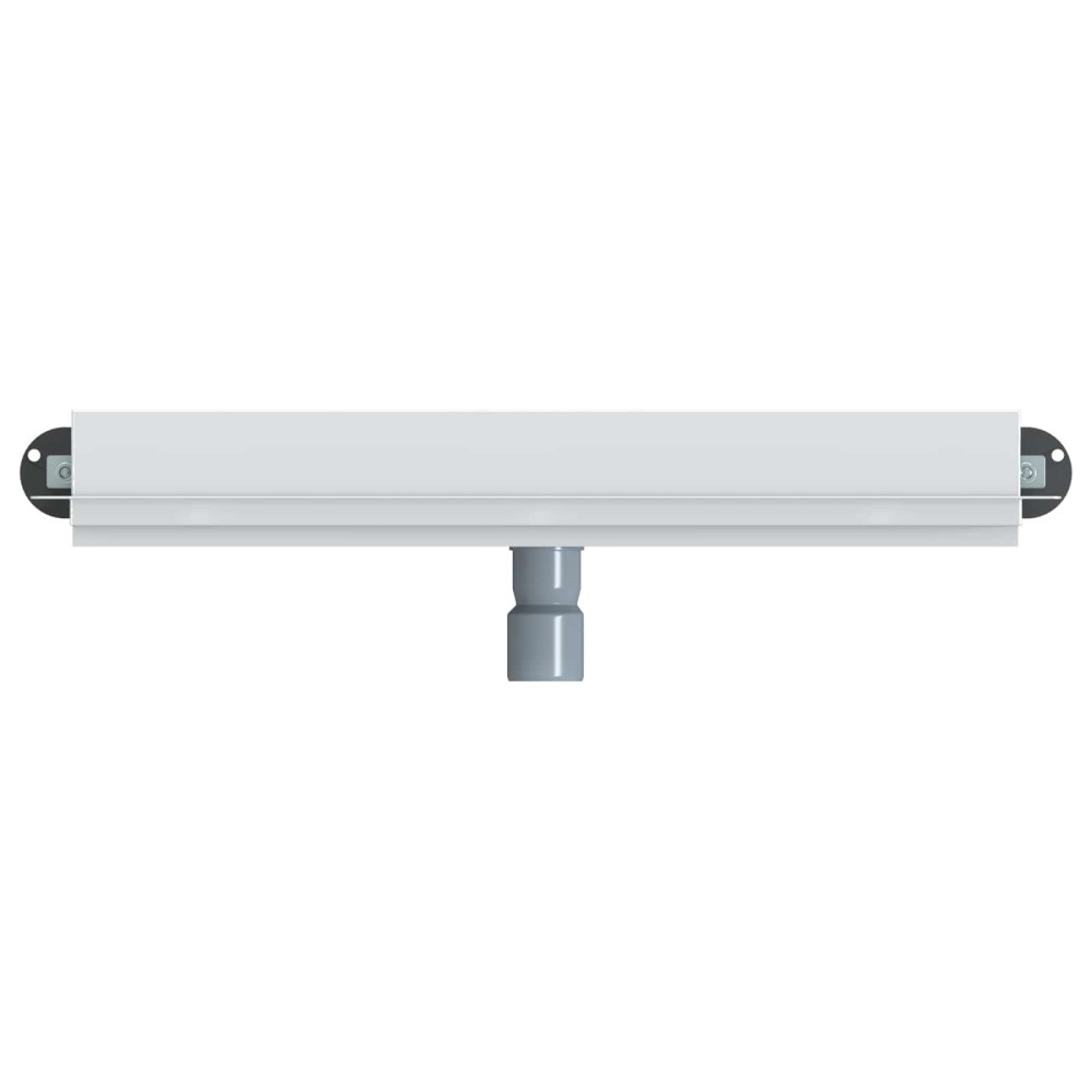Produktbild för Väggmonterat duschavlopp Silver 60 cm Rostfritt Stål 304