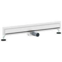 Produktbild för Väggmonterat duschavlopp Silver 80 cm Rostfritt Stål 304