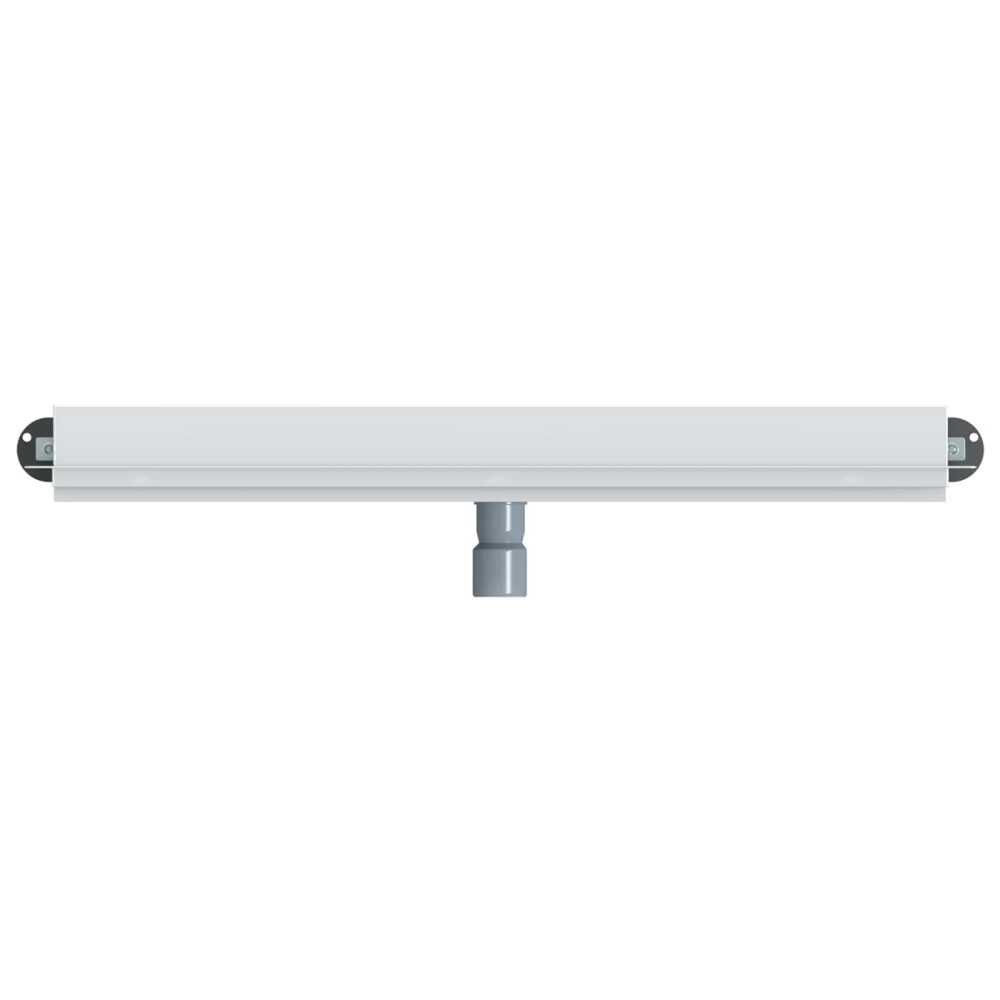 Produktbild för Väggmonterat duschavlopp Silver 80 cm Rostfritt Stål 304