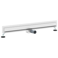 Produktbild för Väggmonterat duschavlopp Silver 90 cm Rostfritt Stål 304