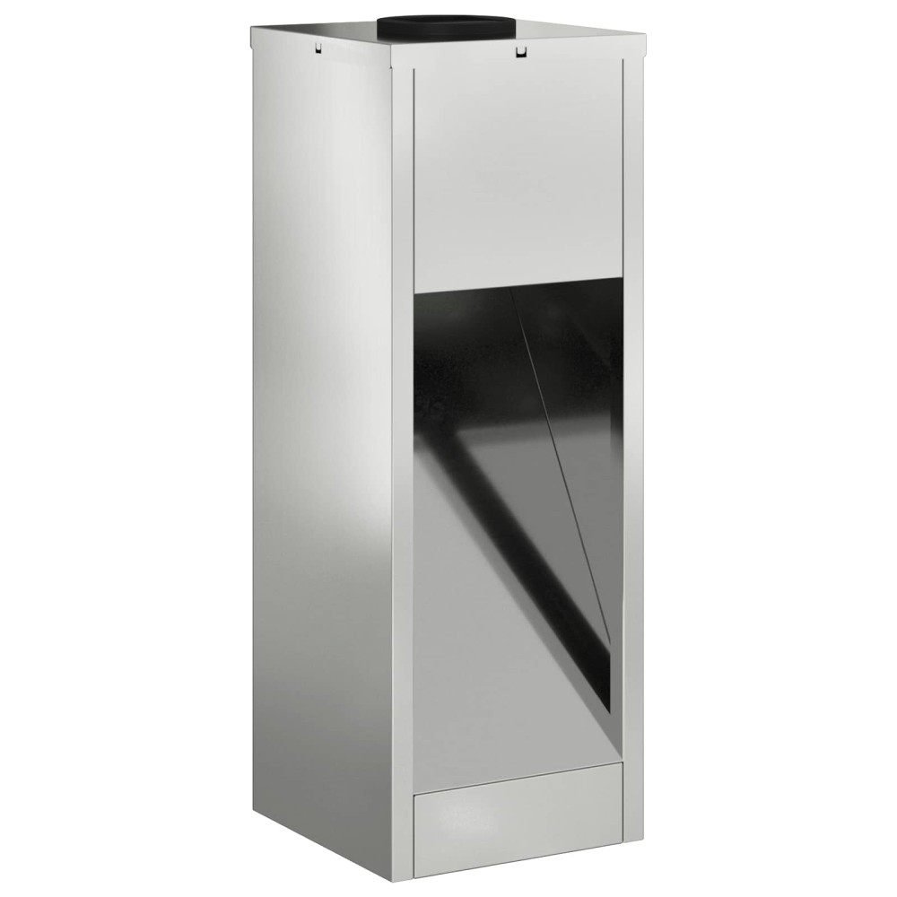 Produktbild för Solcell LED-vägbelysning 2 pcs Silver Galvaniserad
