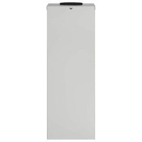 Produktbild för Solcell LED-vägbelysning 2 pcs Silver Galvaniserad