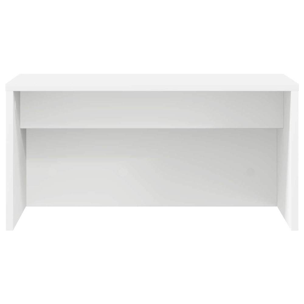 Produktbild för Väggmonterat skrivbord Vit 60 x 45 x 30 cm Konstruerat trä