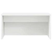 Produktbild för Väggmonterat skrivbord Vit 60 x 45 x 30 cm Konstruerat trä