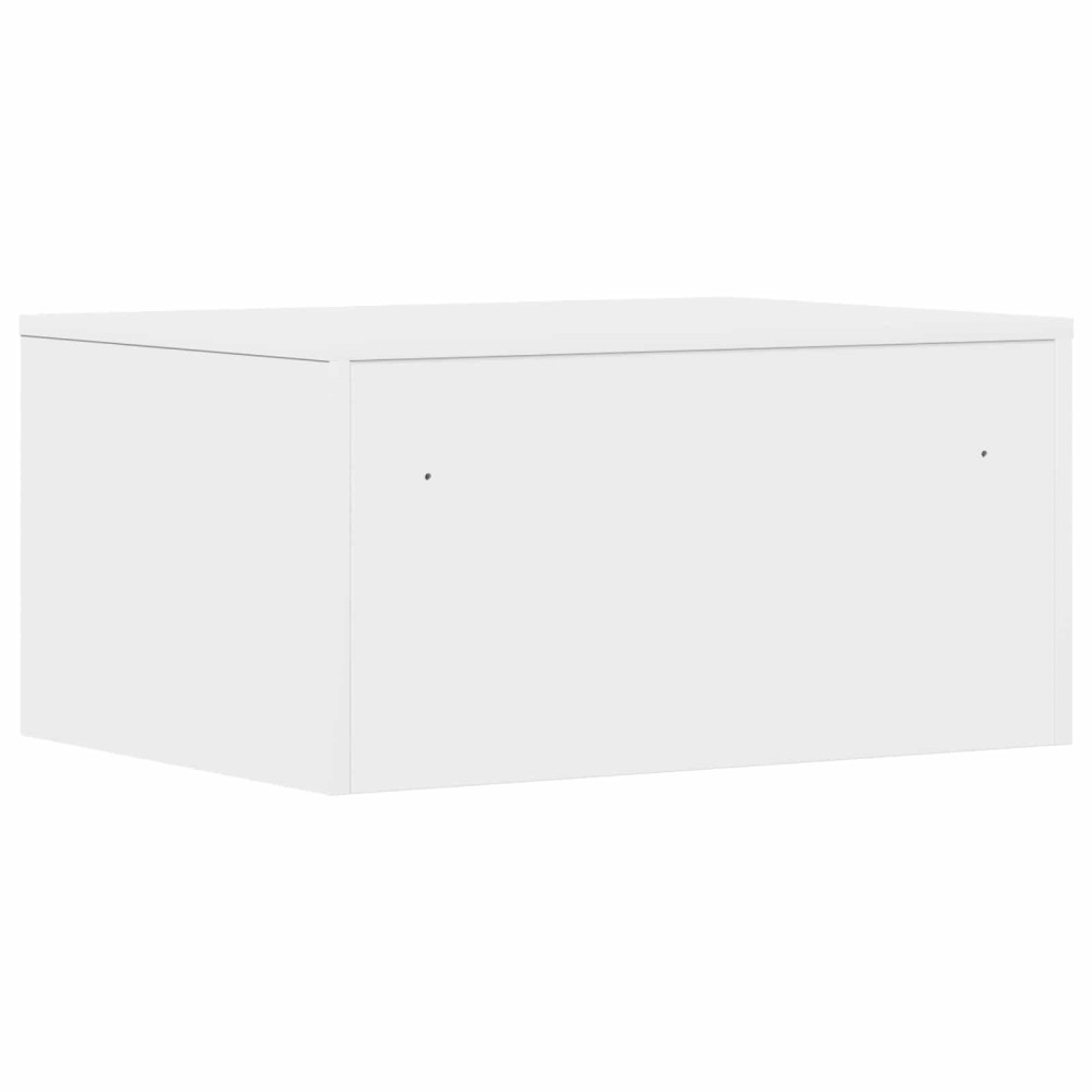 Produktbild för Väggmonterat skrivbord Vit 60 x 45 x 30 cm Konstruerat trä