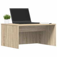 Produktbild för Väggmonterat skrivbord Väggmonterad Sonoma-ek 60 x 45 x 30 cm