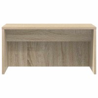 Produktbild för Väggmonterat skrivbord Väggmonterad Sonoma-ek 60 x 45 x 30 cm