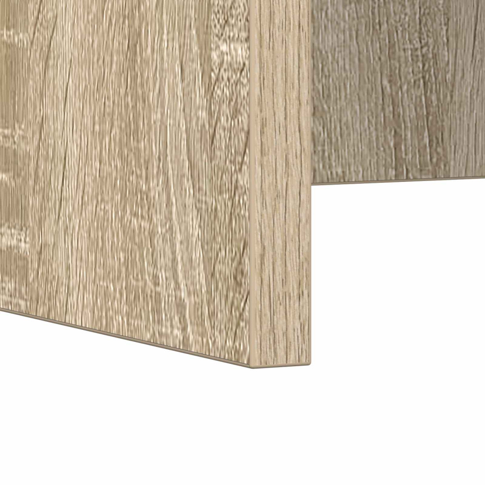 Produktbild för Väggmonterat skrivbord Väggmonterad Sonoma-ek 60 x 45 x 30 cm