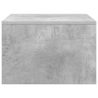 Produktbild för Väggmonterat skrivbord Väggmonterad Betonggrå 60 x 45 x 30 cm