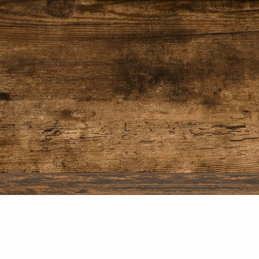 Produktbild för Väggmonterat skrivbord Rökt ek 60 x 45 x 30 cm Konstruerat trä