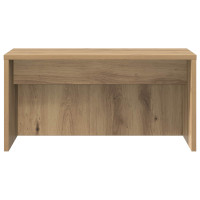 Produktbild för Väggmonterat skrivbord Väggmonterad Artisan Ek 60 x 45 x 30 cm