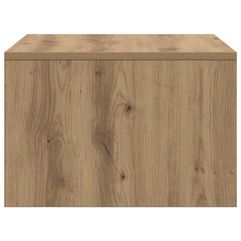 Produktbild för Väggmonterat skrivbord Väggmonterad Artisan Ek 60 x 45 x 30 cm