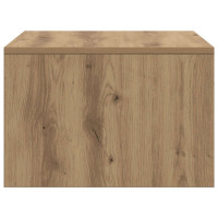 Produktbild för Väggmonterat skrivbord Väggmonterad Artisan Ek 60 x 45 x 30 cm