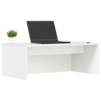 Produktbild för Väggmonterat skrivbord Vit 80 x 45 x 30 cm Konstruerat trä