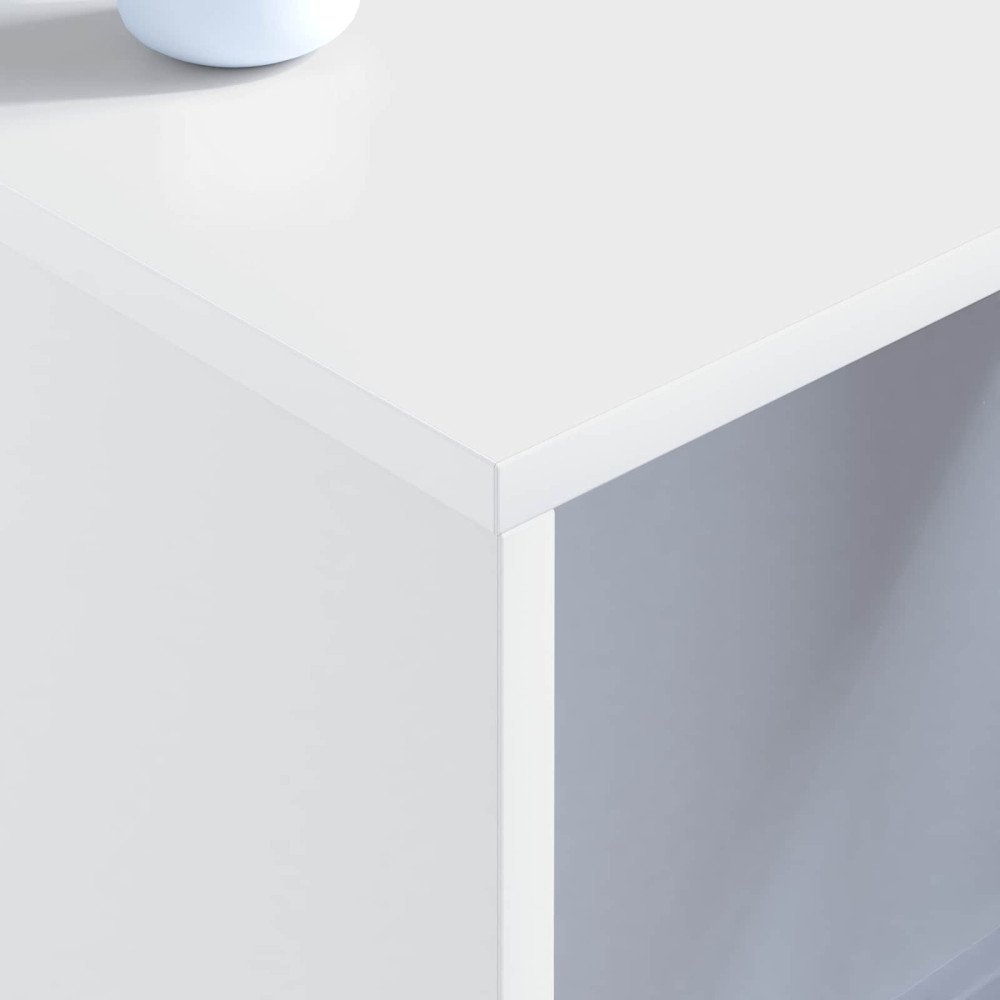 Produktbild för Väggmonterat skrivbord Vit 80 x 45 x 30 cm Konstruerat trä