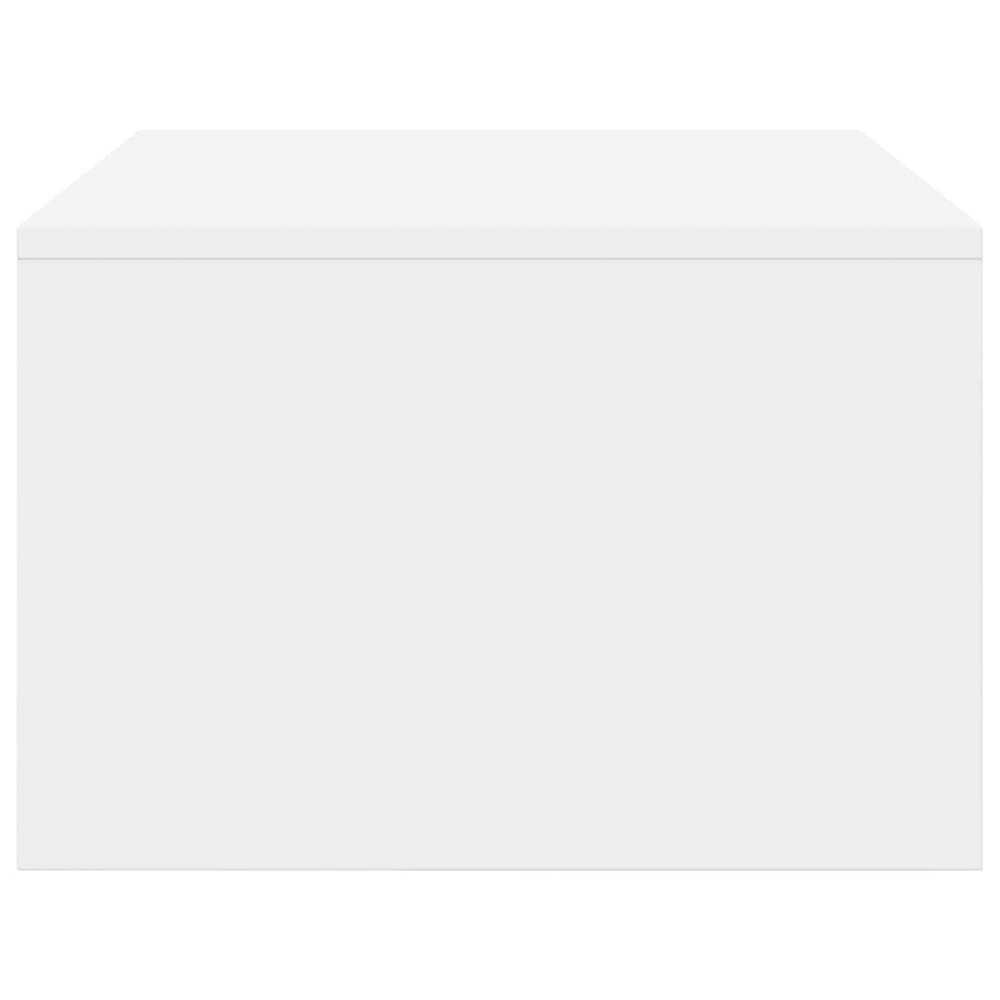 Produktbild för Väggmonterat skrivbord Vit 80 x 45 x 30 cm Konstruerat trä