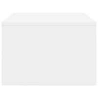 Produktbild för Väggmonterat skrivbord Vit 80 x 45 x 30 cm Konstruerat trä
