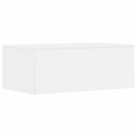 Produktbild för Väggmonterat skrivbord Vit 80 x 45 x 30 cm Konstruerat trä