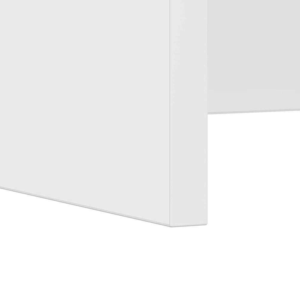 Produktbild för Väggmonterat skrivbord Vit 80 x 45 x 30 cm Konstruerat trä