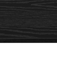 Produktbild för Väggmonterat skrivbord Svart Ek 80 x 45 x 30 cm Konstruerat trä