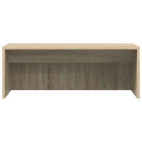 Produktbild för Väggmonterat skrivbord Väggmonterad Sonoma-ek 80 x 45 x 30 cm