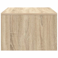 Produktbild för Väggmonterat skrivbord Väggmonterad Sonoma-ek 80 x 45 x 30 cm
