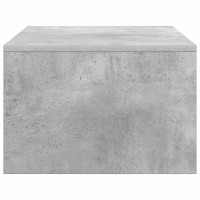 Produktbild för Väggmonterat skrivbord Väggmonterad Betonggrå 80 x 45 x 30 cm