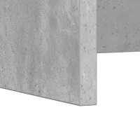 Produktbild för Väggmonterat skrivbord Väggmonterad Betonggrå 80 x 45 x 30 cm