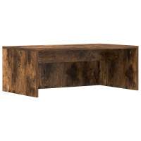 Produktbild för Väggmonterat skrivbord Rökt ek 80 x 45 x 30 cm Konstruerat trä