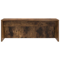 Produktbild för Väggmonterat skrivbord Rökt ek 80 x 45 x 30 cm Konstruerat trä