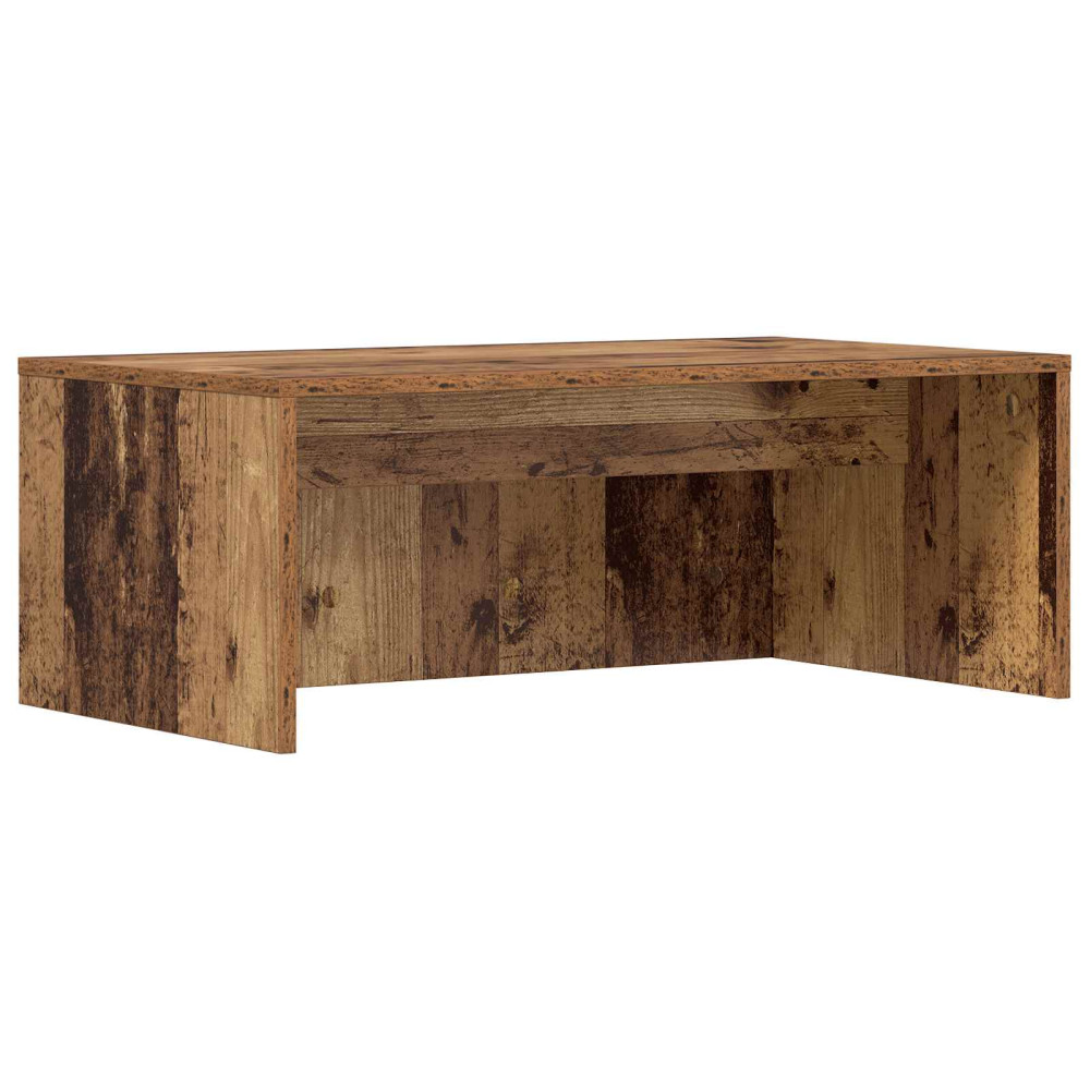 Produktbild för Väggmonterat skrivbord Väggmonterad Gammalt trä 80 x 45 x 30 cm