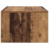 Produktbild för Väggmonterat skrivbord Väggmonterad Gammalt trä 80 x 45 x 30 cm