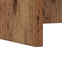 Produktbild för Väggmonterat skrivbord Väggmonterad Gammalt trä 80 x 45 x 30 cm