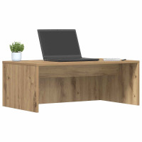 Produktbild för Väggmonterat skrivbord Väggmonterad Artisan Ek 80 x 45 x 30 cm