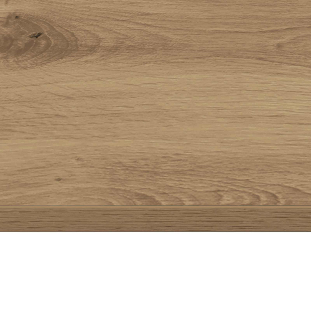 Produktbild för Väggmonterat skrivbord Väggmonterad Artisan Ek 80 x 45 x 30 cm