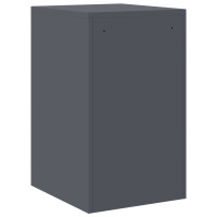 Produktbild för Arkivkåp med låda Antracit 44 x 50 x 74,5 cm Kallvalsat Stål