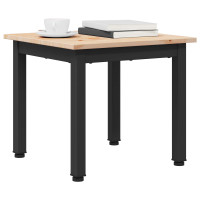 Produktbild för Kaffeebord Naturfärg 40 x 40 x 36 cm Massiv furu