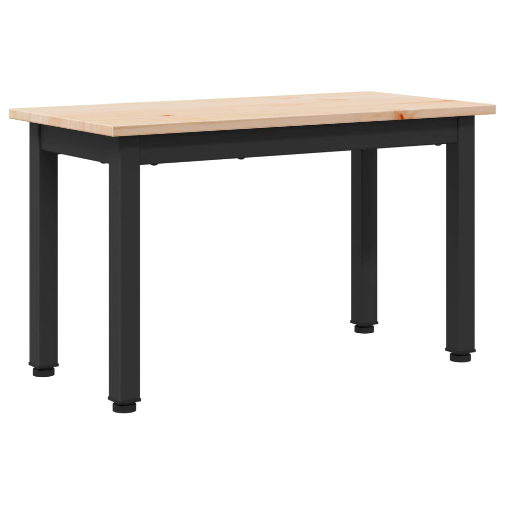 Produktbild för Kaffeebord Naturfärg 60 x 30 x 36 cm Massiv furu