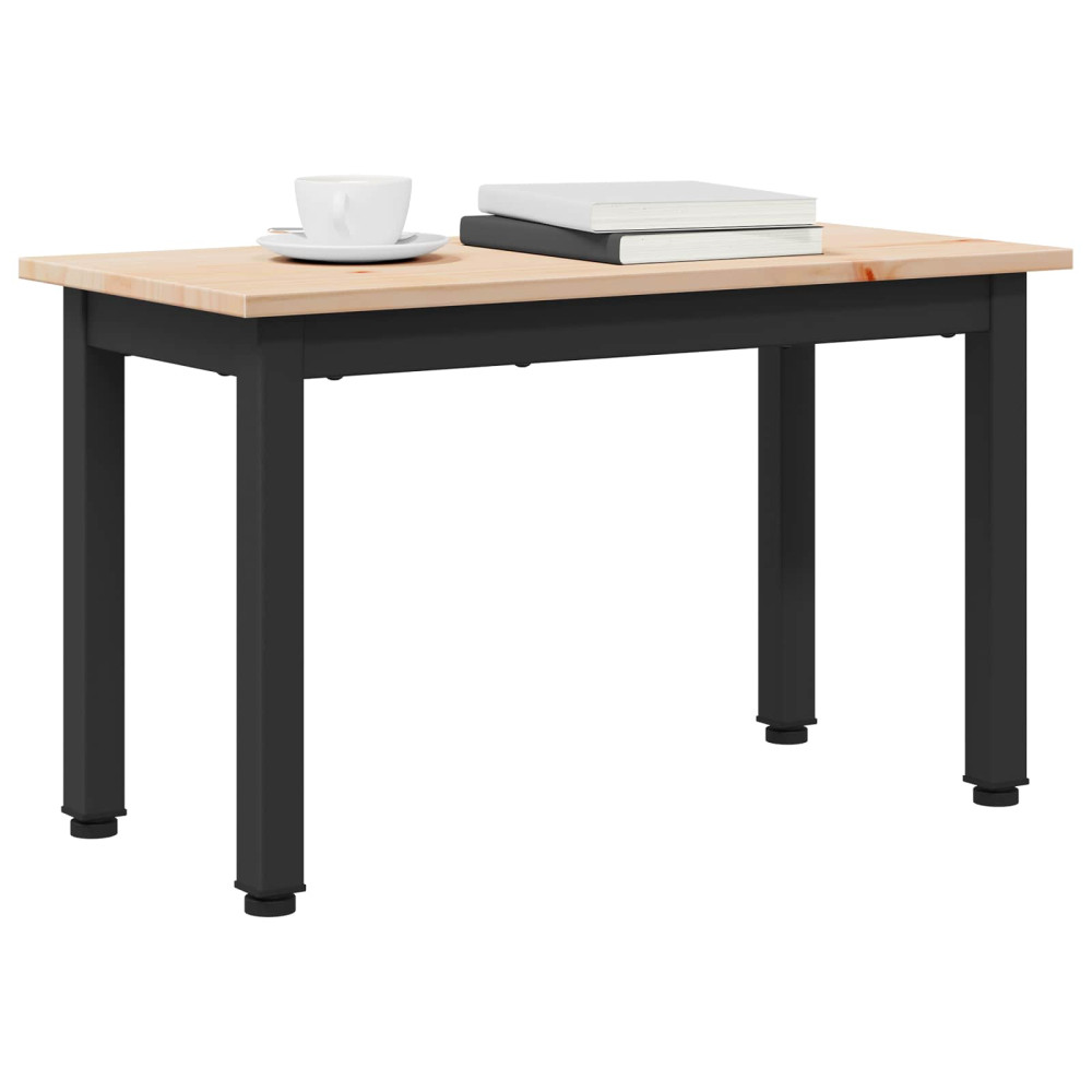Produktbild för Kaffeebord Naturfärg 60 x 30 x 36 cm Massiv furu