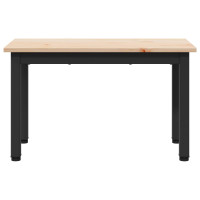 Produktbild för Kaffeebord Naturfärg 60 x 30 x 36 cm Massiv furu