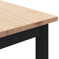 Produktbild för Kaffeebord Naturfärg 60 x 30 x 36 cm Massiv furu