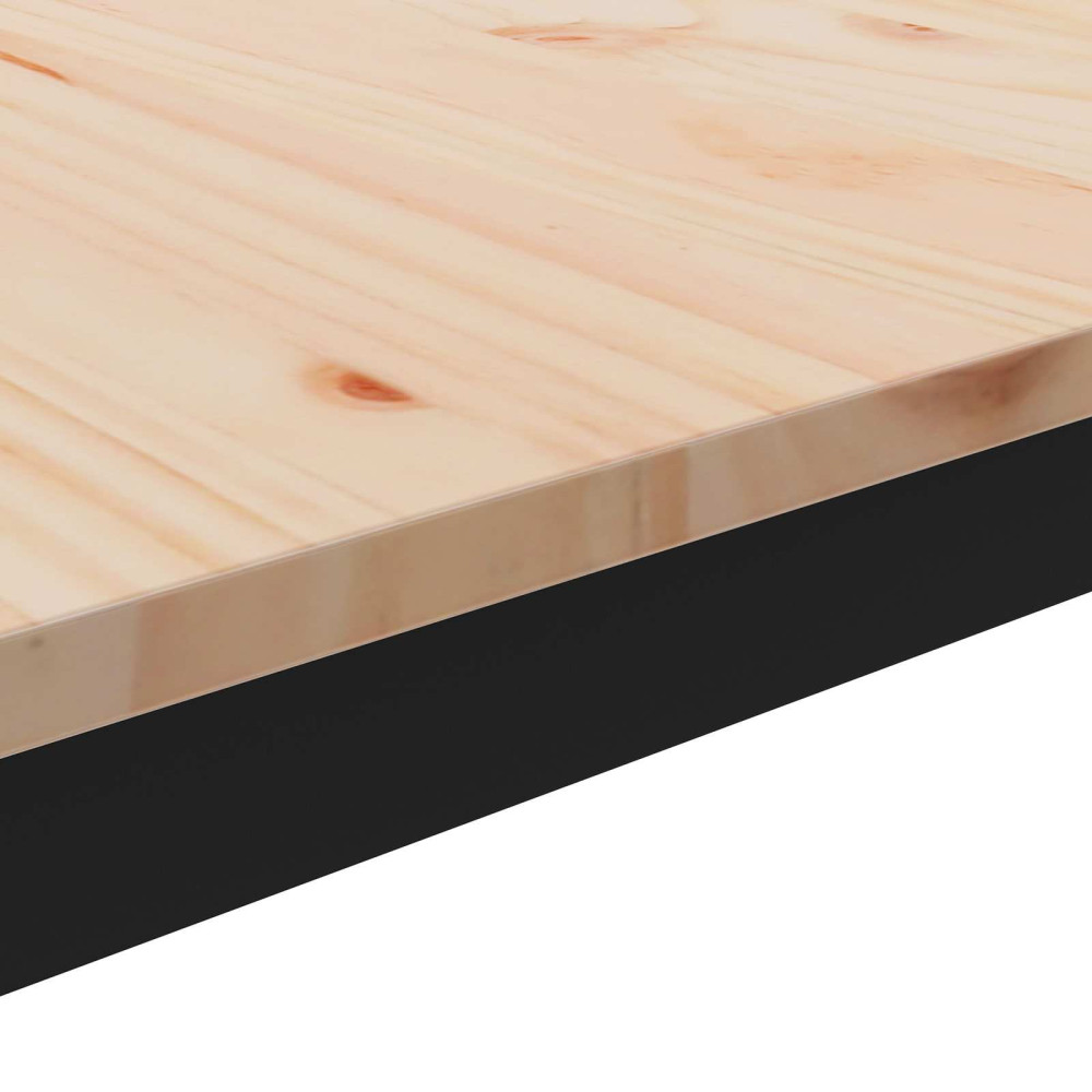 Produktbild för Kaffeebord Naturfärg 60 x 30 x 36 cm Massiv furu