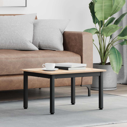 vidaXL Kaffeebord Naturfärg 60 x 50 x 36 cm Massiv furu