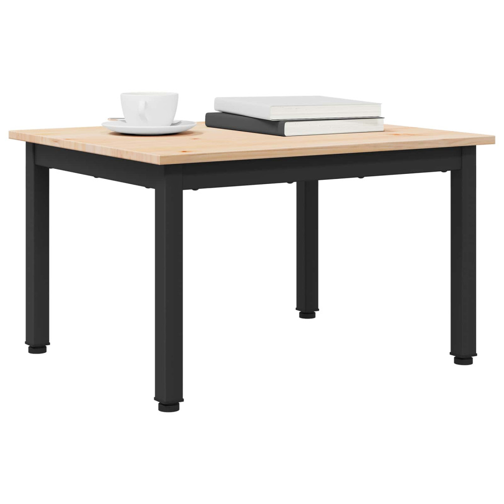Produktbild för Kaffeebord Naturfärg 60 x 50 x 36 cm Massiv furu