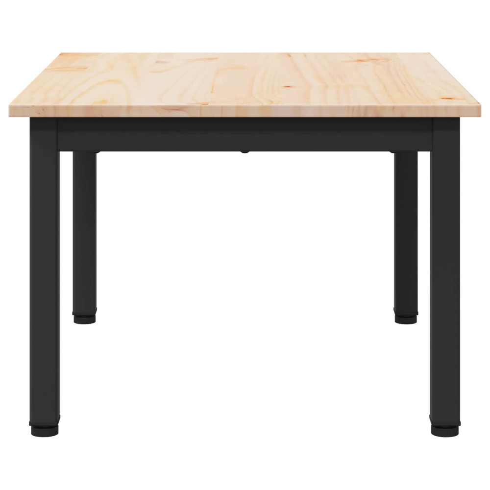 Produktbild för Kaffeebord Naturfärg 60 x 50 x 36 cm Massiv furu
