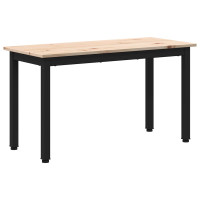 Produktbild för bänk Naturfärg 80 x 35 x 45 cm Massiv furu