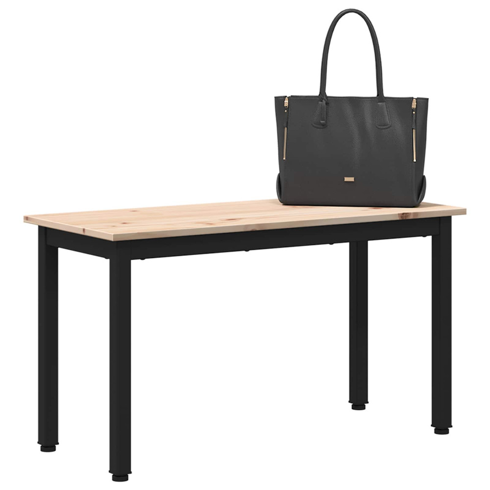 Produktbild för bänk Naturfärg 80 x 35 x 45 cm Massiv furu